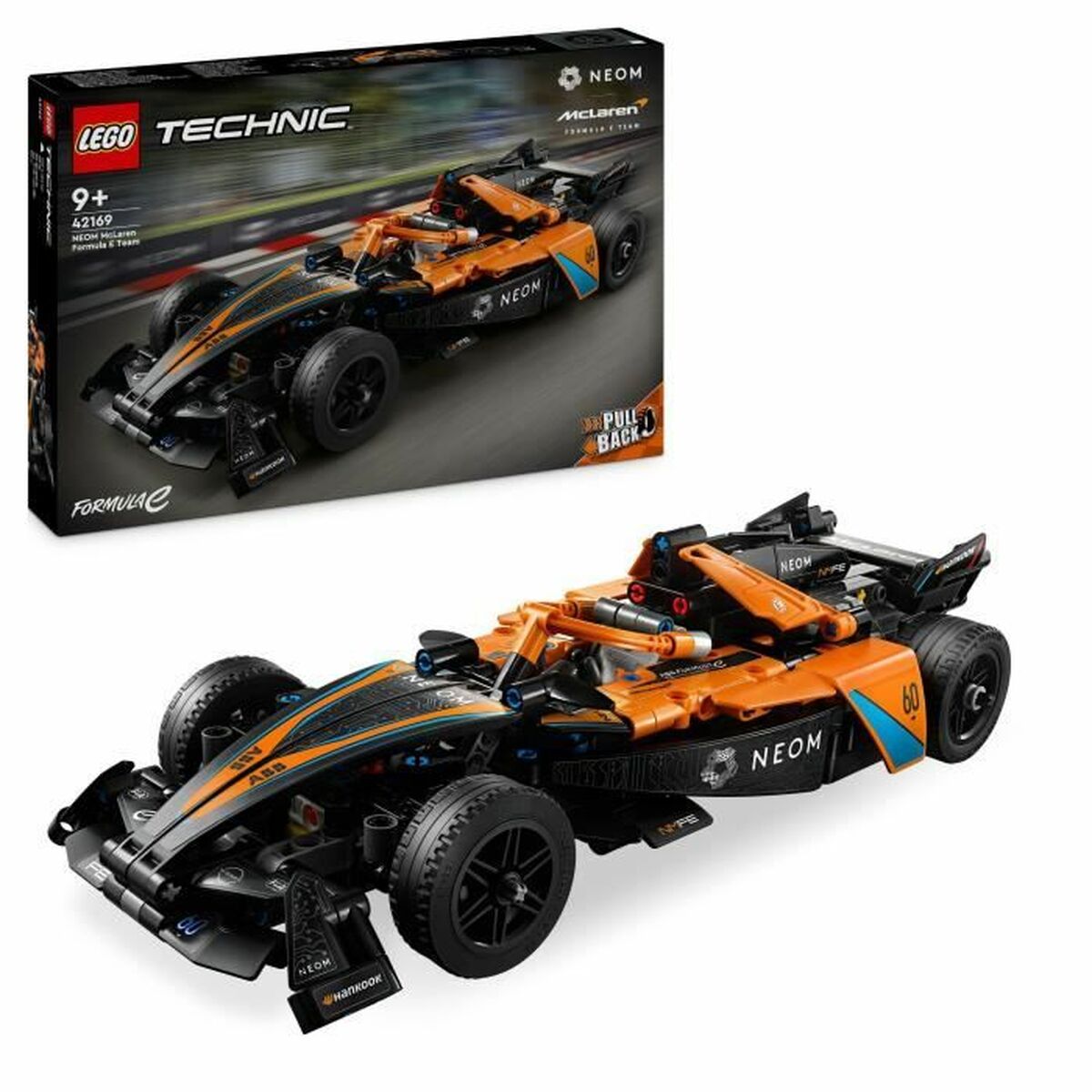 Conjunto de construção LEGO Technic 42169 Neom McLaren Fórmula E Carro de corrida Multicolor