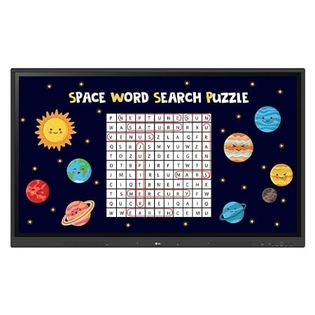 Lousa Digital LG CreateBoard 75pol UHD 4K - 75TR3DK-B