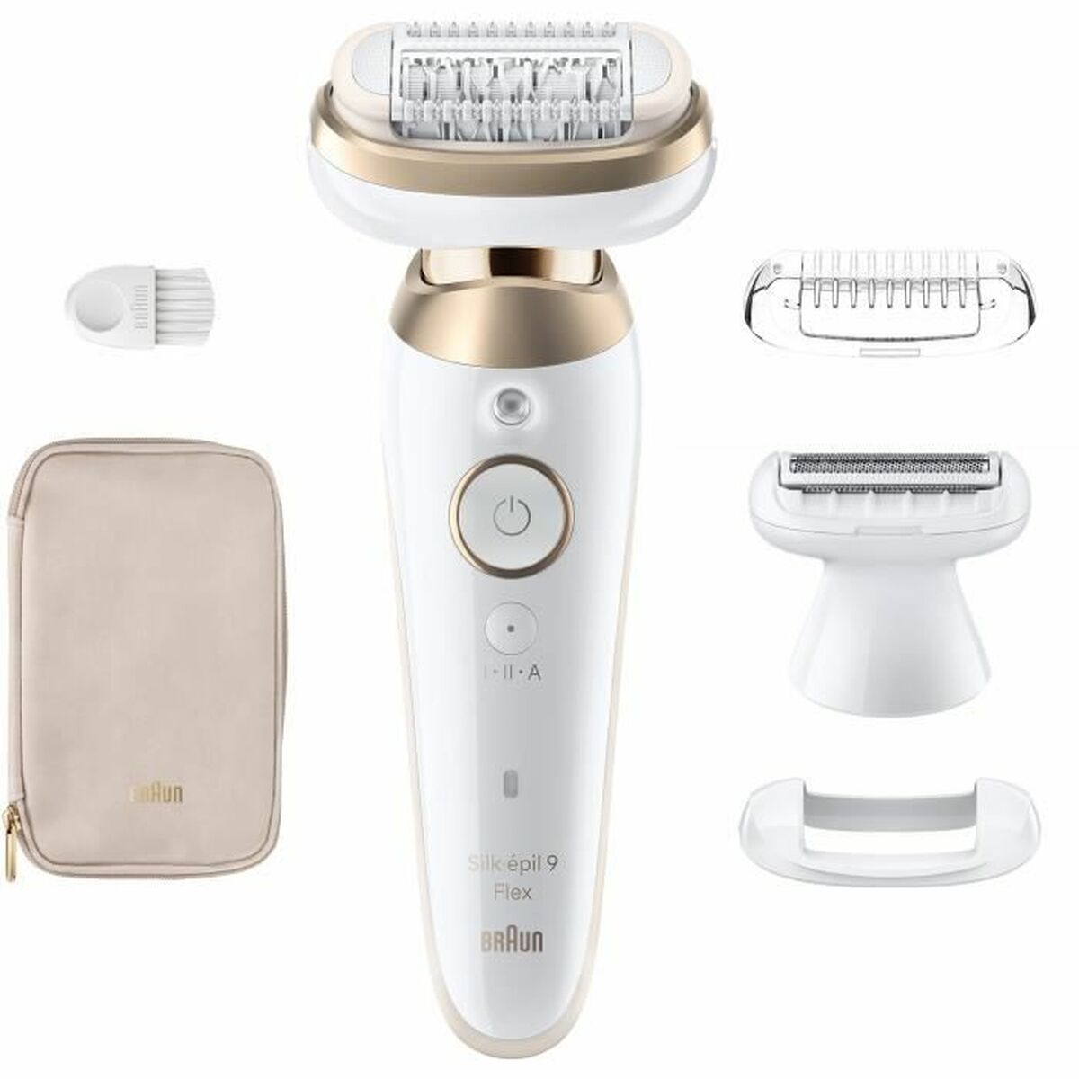 Removedor de cabelo elétrico Braun Flex 9-041 3D