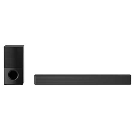 Soundbar LG SNH5 4.1 canais 600W RMS Bluetooth USB HDMI DTS Virtual X Bass Blast Ai Sound Pro - SNH5