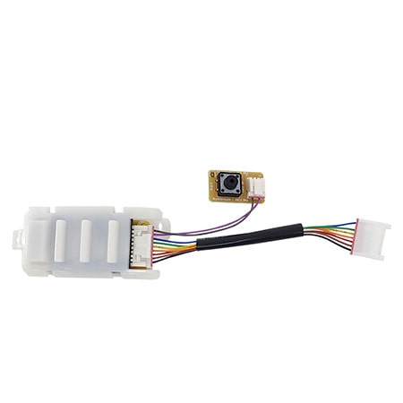 Modulo eletrônico com display, cabos elétricos com conectores e gabinete plástico Ar Condicionado LG ASNQ092WSA0 - ABQ73301301 - ABQ73301301