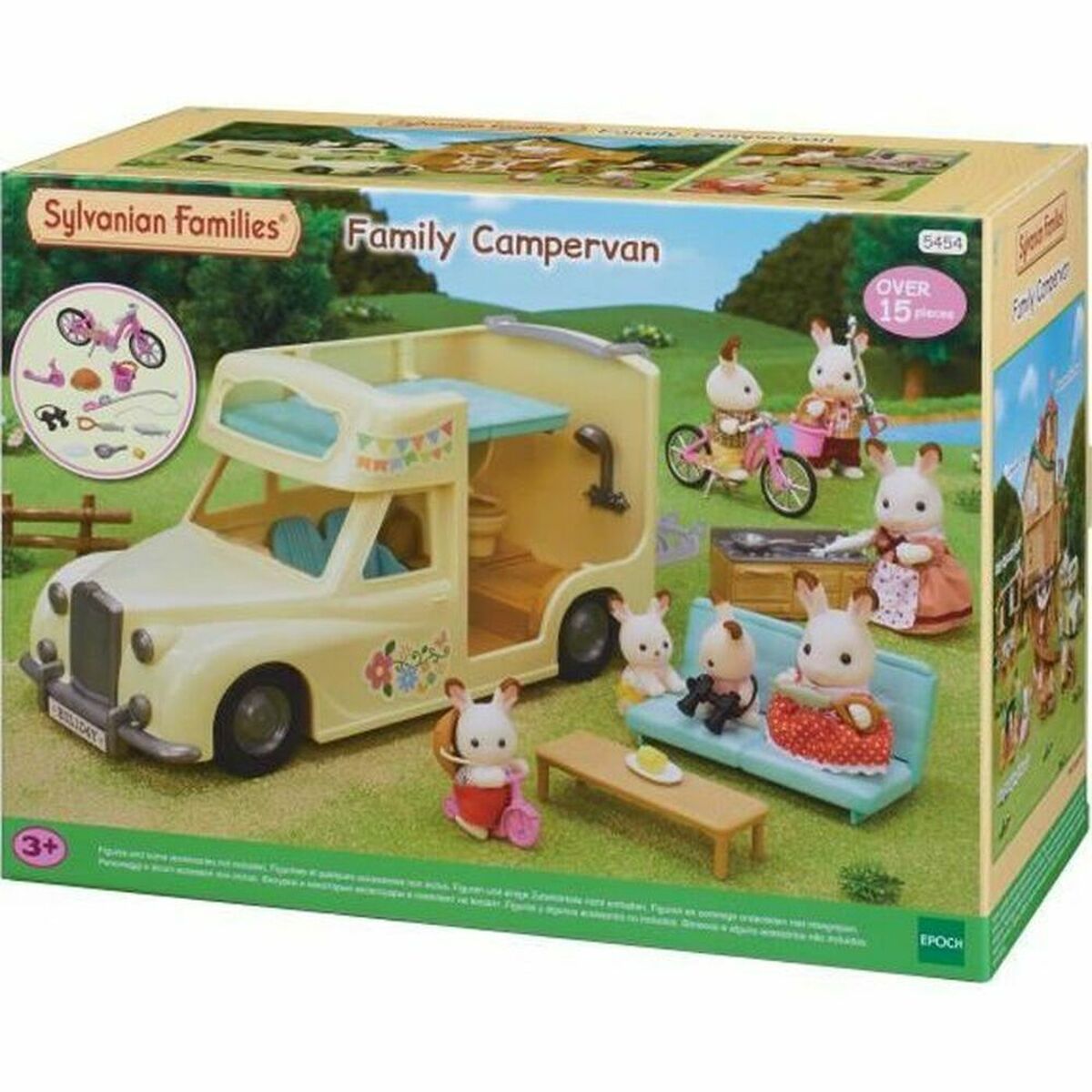 DOLLS ACESSÓRIOS FAMÍLIAS SYLVANIANAS O carro de acampamento