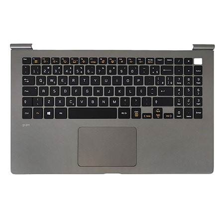 Gabinete com teclado e mouse touchpad Notebook LG 15Z980-G - AFP75645302 - AFP75645302 | LG BR