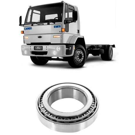 Rolamento Roda Capa Ford Cargo 1313 85 a 89 Traseiro Externo Skf