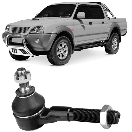 Terminal Direção Externo Curto Motorista L200 Sport Outdoor Savana 2003 a 2010